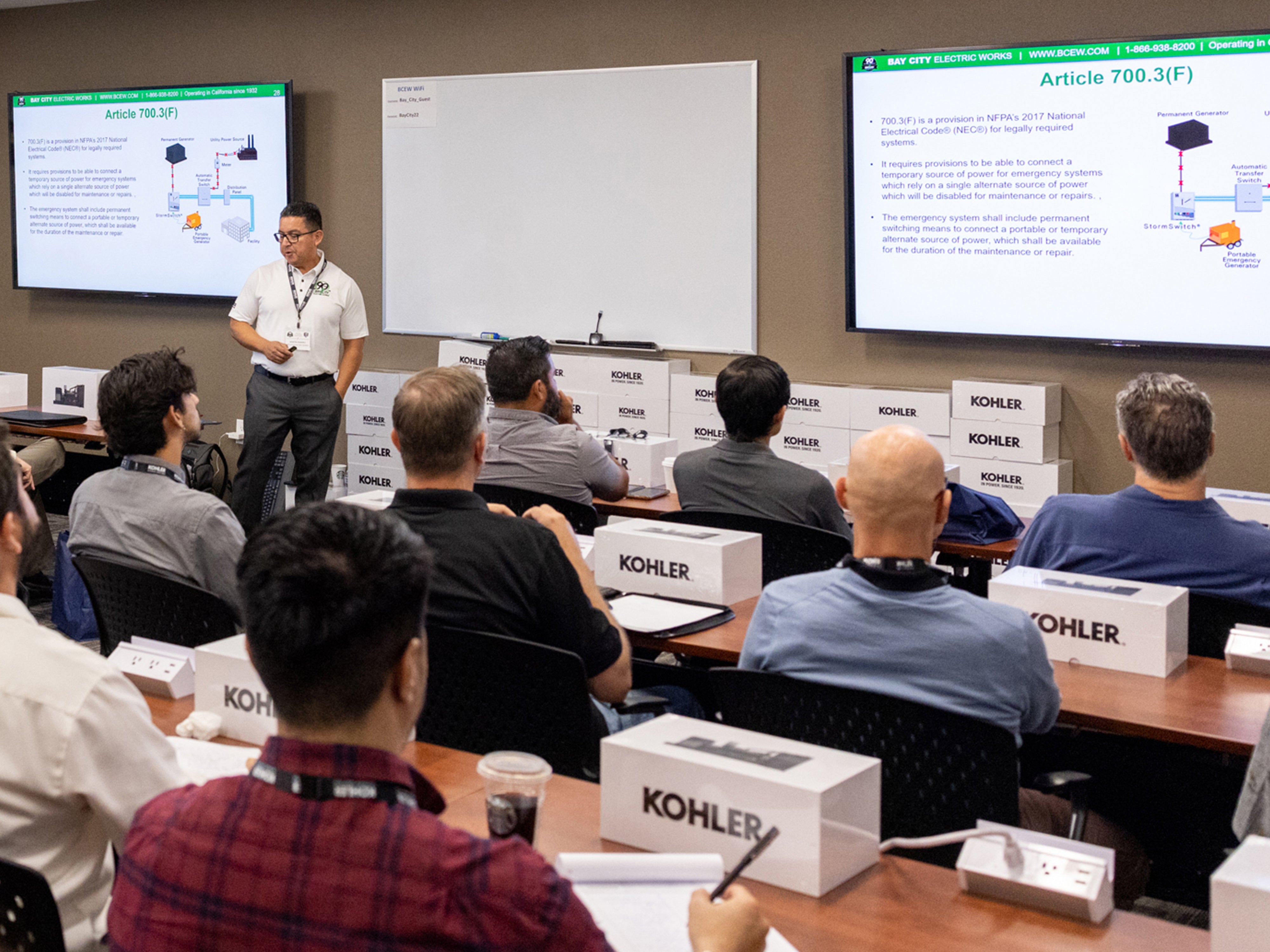 Generator Application Engineering Training - California, Nevada, Hawaii